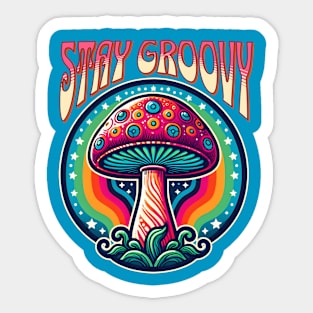 Stay Groovy Sticker